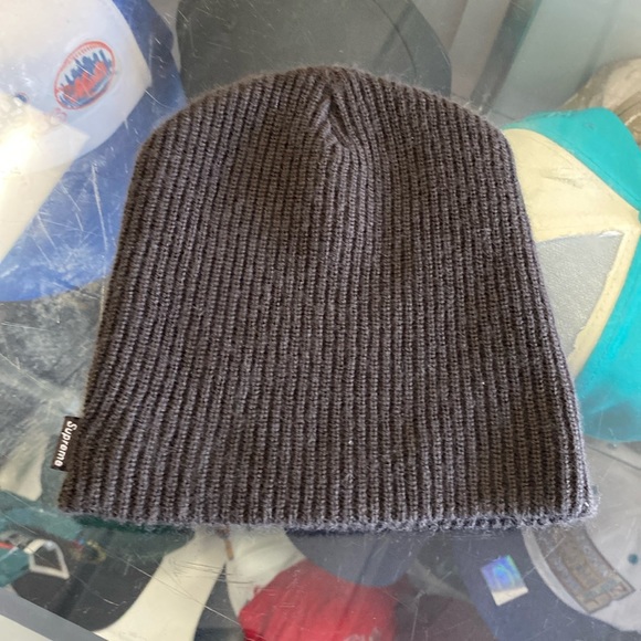 Supreme Beanie used osfa great condition Brown Rare - Picture 1 of 5